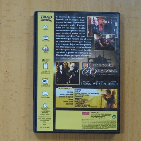 DUNGEONS & DRAGONS - DVD