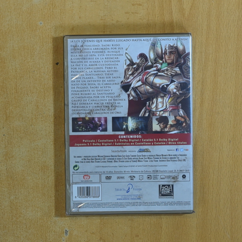 SAINT SENYA LA LEYENDA DEL SANTUARIO - DVD