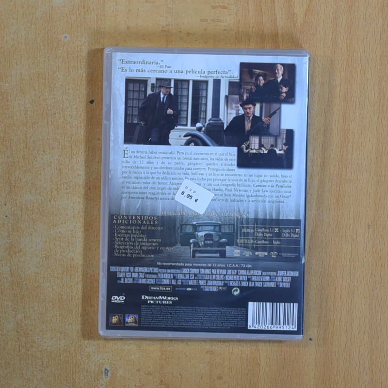 CAMINO A LA PERDICION - DVD