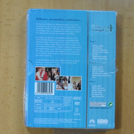 SEXO EN NUEVA YORK - CUARTA TEMPORADA - DVD
