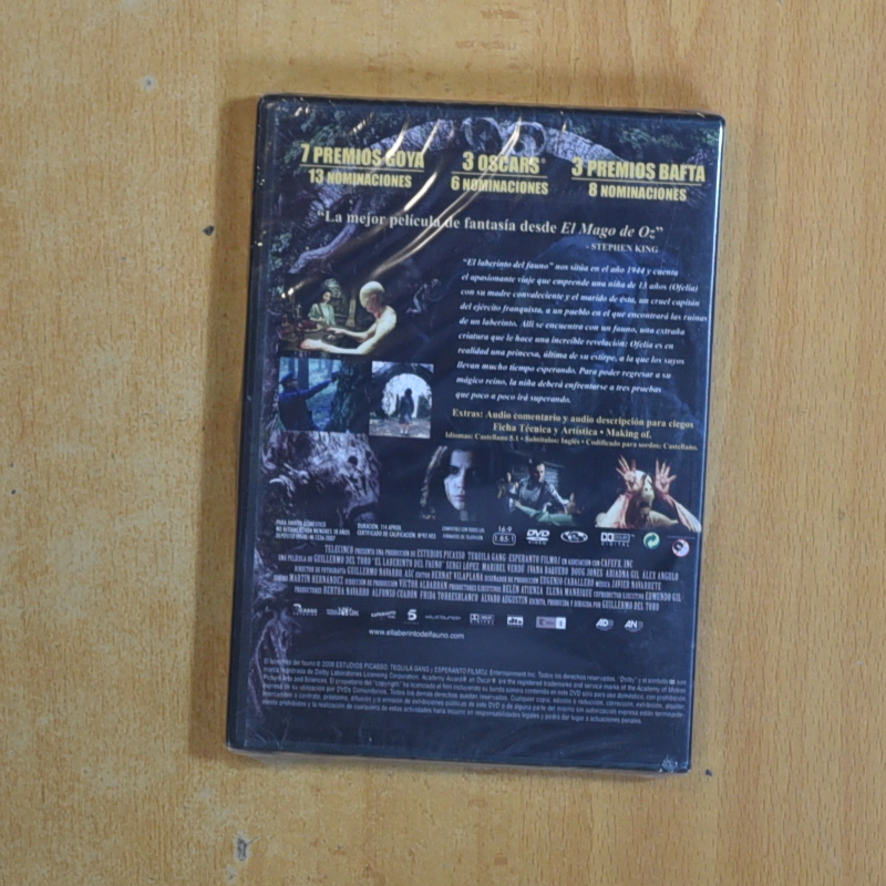 EL LABERINTO DEL FAUNO - DVD