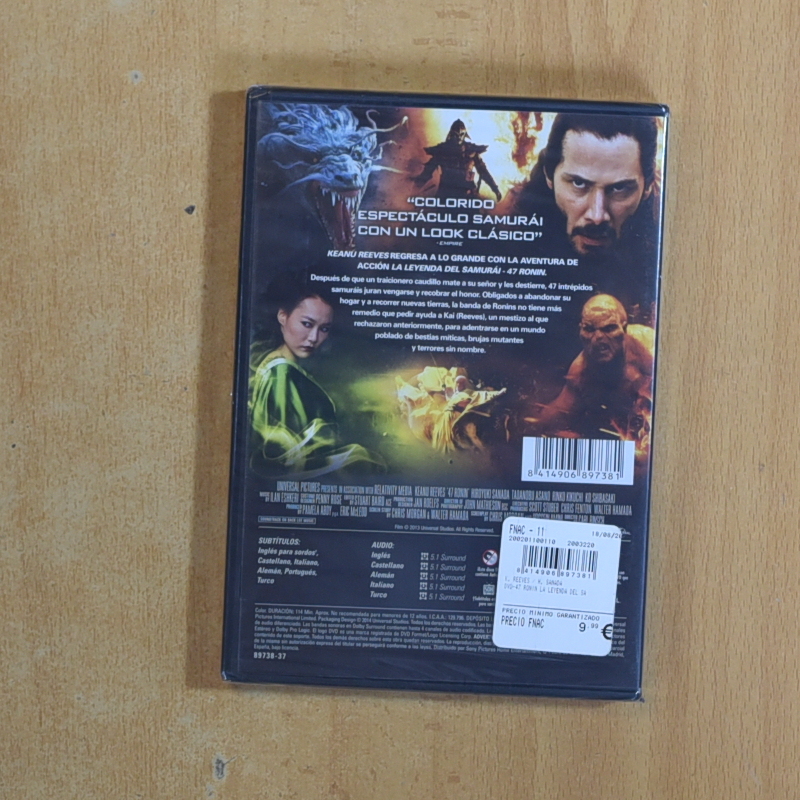 LA LEYENDA DEL SAMURAI - DVD