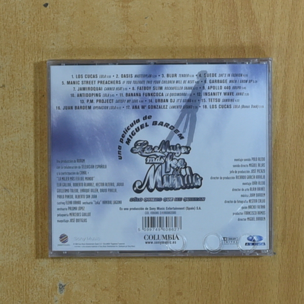 VARIOS - LA MUJER MAS FEA DEL MUNDO - CD