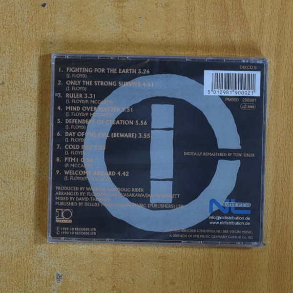 WARRIOR - FIGHTING FOR THE EARTH - CD