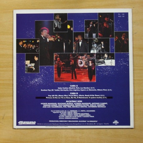 ALCATRAZ - DESDE EL CIELO DE MADRID - LP