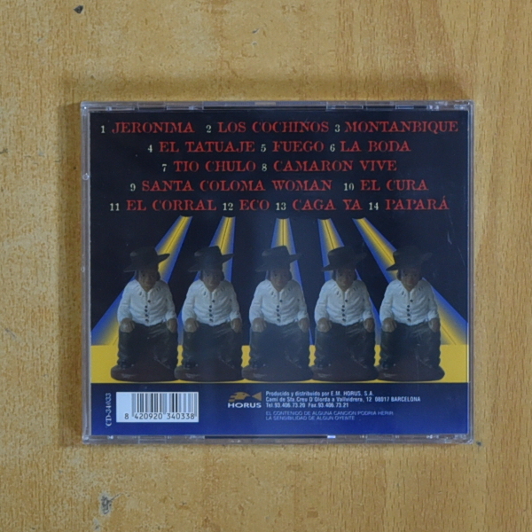 MOJINOS ESCOZIOS -MOJINOS ESCOZIOS - CD