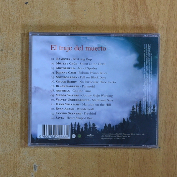 JOE HILL - EL TRAJE DEL MUERTO - CD