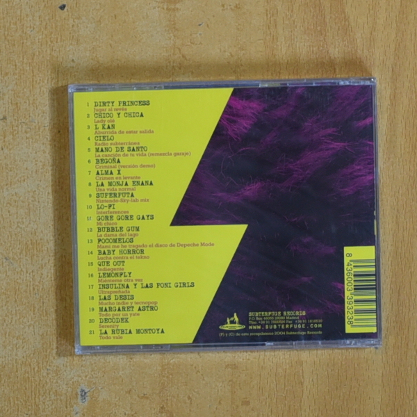 VARIOS - ELECTROSPAIN - CD