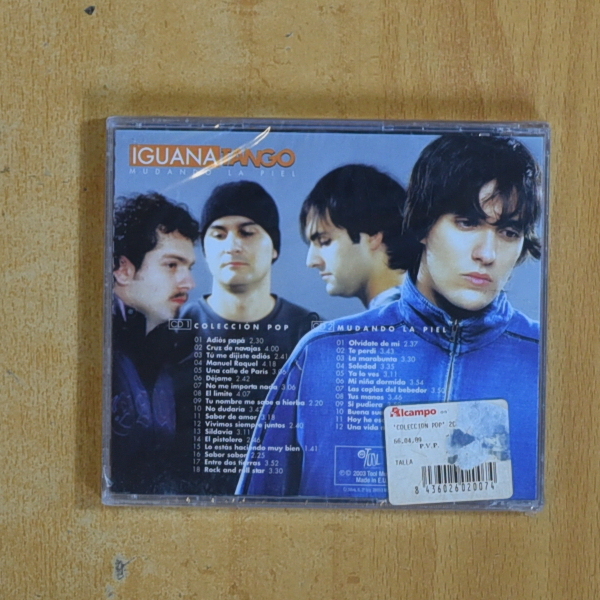 IGUANA TANGO - COLECCION POP - CD