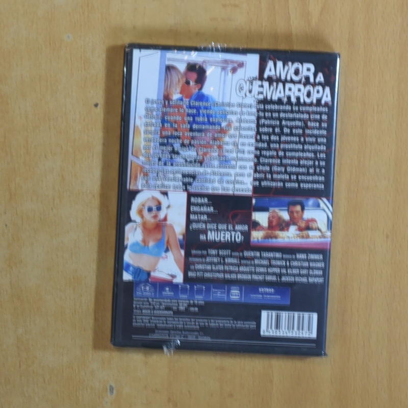 AMOR A QUEMARROPA - DVD