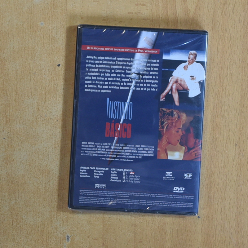 INSTINTO BASICO - DVD