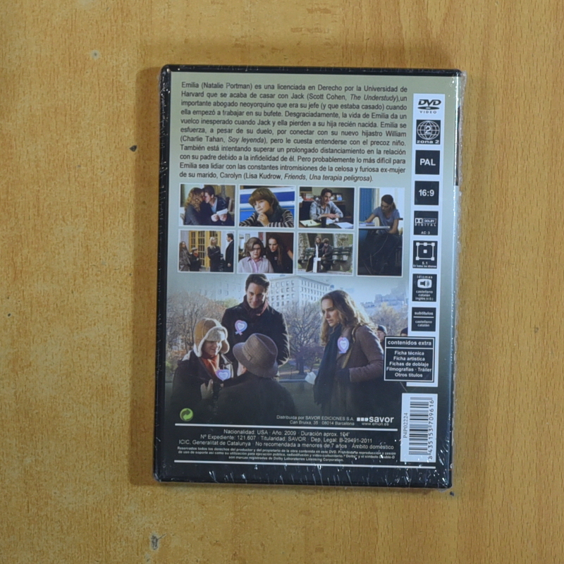 EL AMOR Y OTRAS COSAS IMPOSIBLES - DVD
