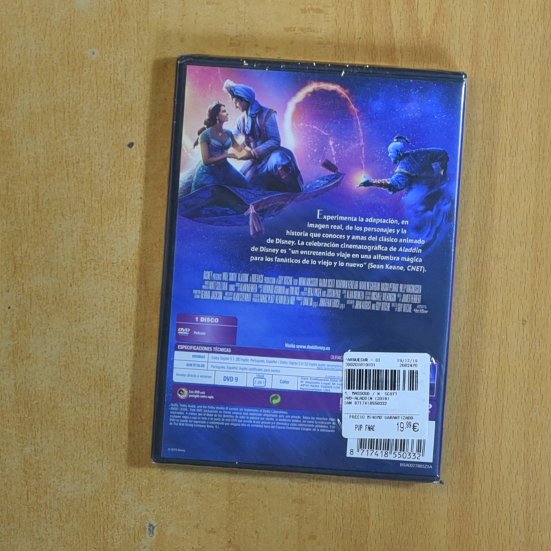 ALADDIN - DVD