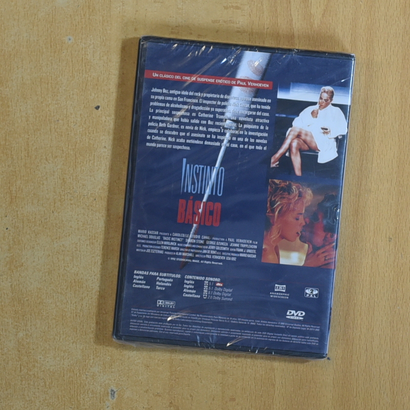 INSTINTO BASICO - DVD