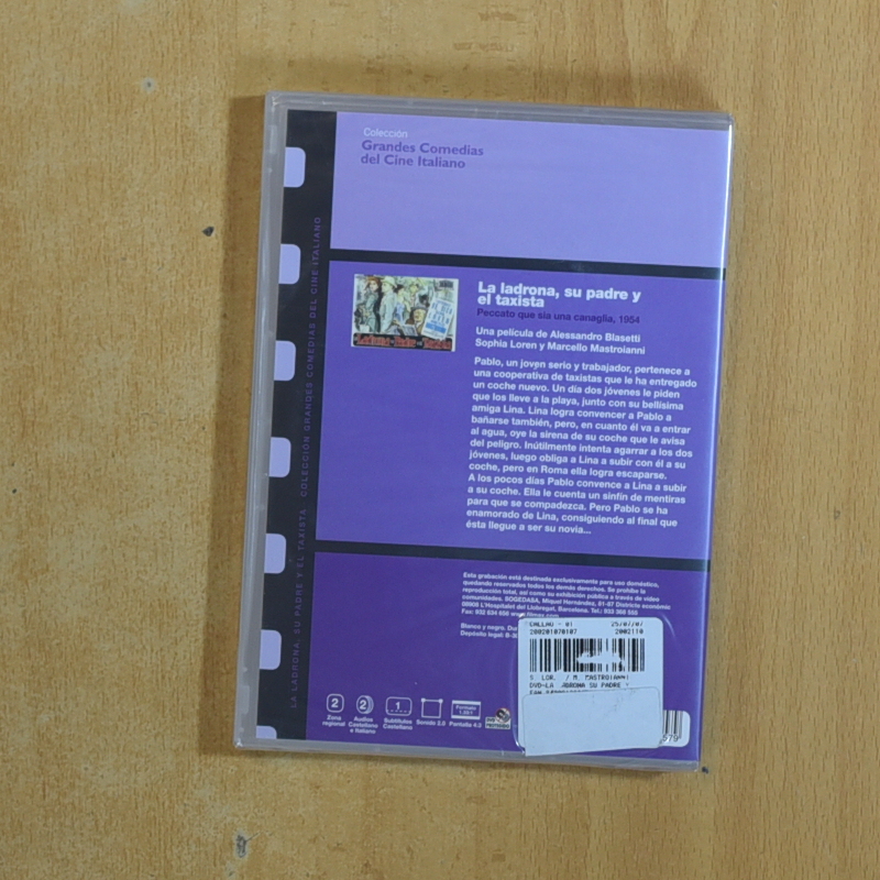 LA LADRONA SU PADRE Y EL TAXISTA - DVD