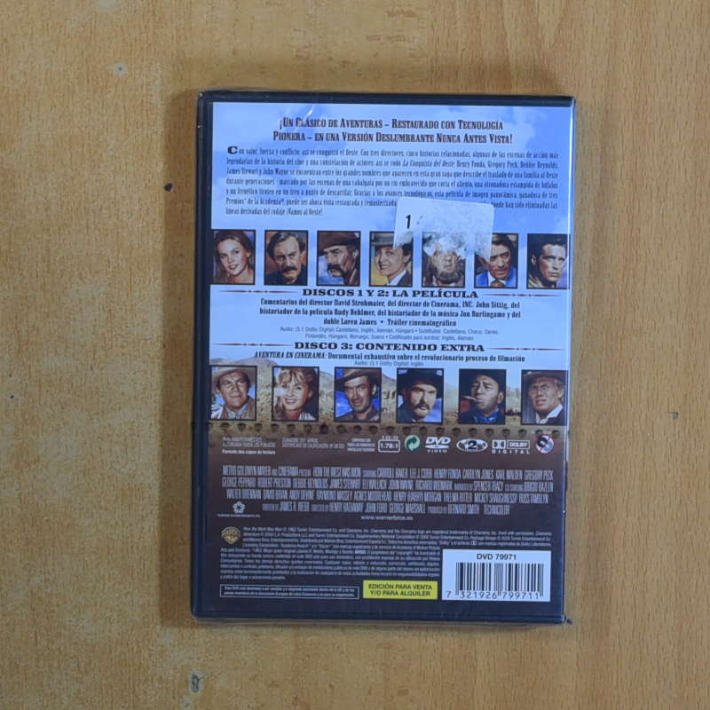 LA CONQUISTA DEL OESTE - DVD