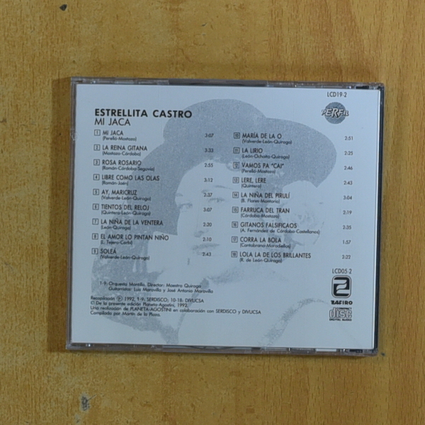 ESTRELLITA CASTRO - MI JACA - CD