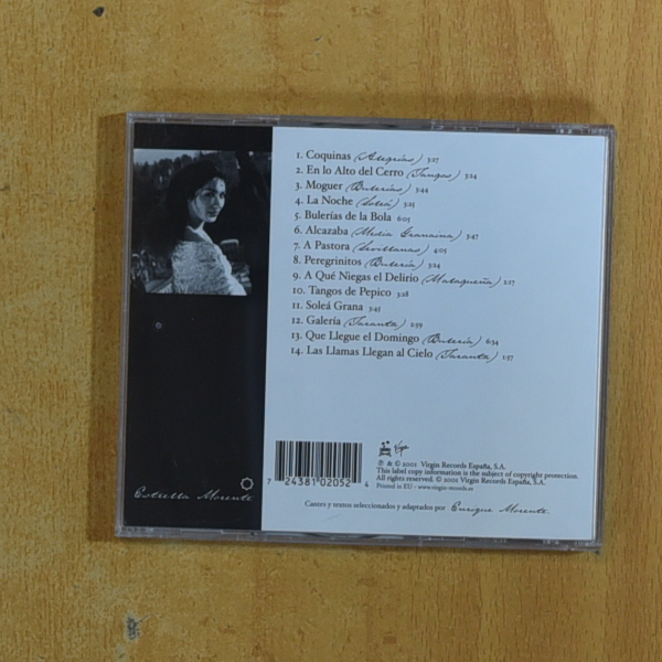 ESTRELLA MORENTE - MI CANTE Y UN POEMA - CD