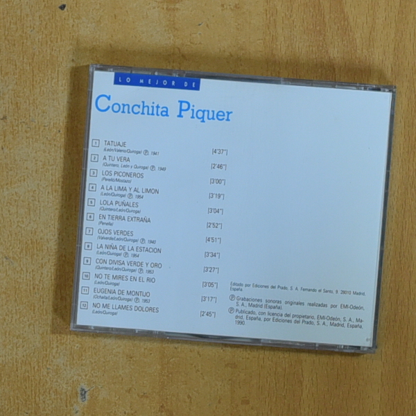 CONCHITA PIQUER - CONCHITA PIQUER - CD