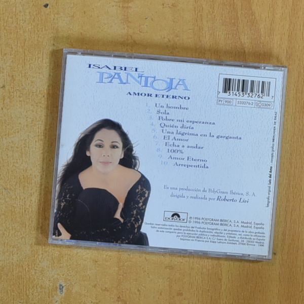 ISABEL PANTOJA - AMOR ETERNA - CD