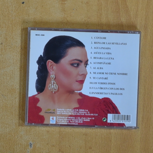 MARIA DEL MONTE - CANTAME - CD