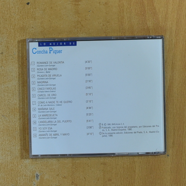 CONCHA PIQUER - CONCHA PIQUER - CD