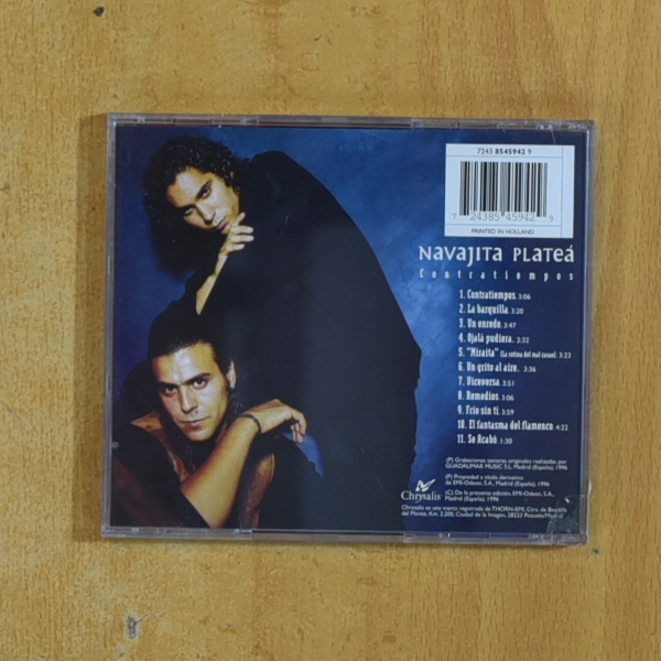 NAVAJITA PLATEA - CONTRATIEMPOS - CD