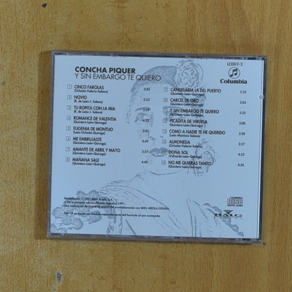 CONCHA PIQUER - LA COPLA - CD