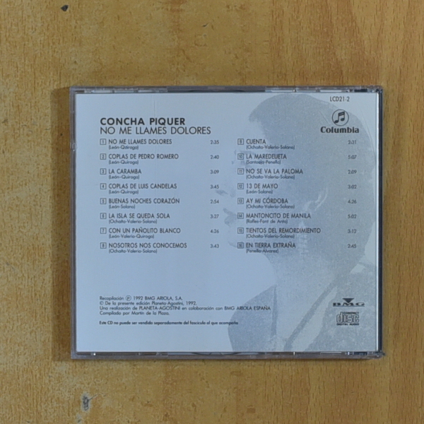 CONCHA PIQUER - LA COPLA - CD