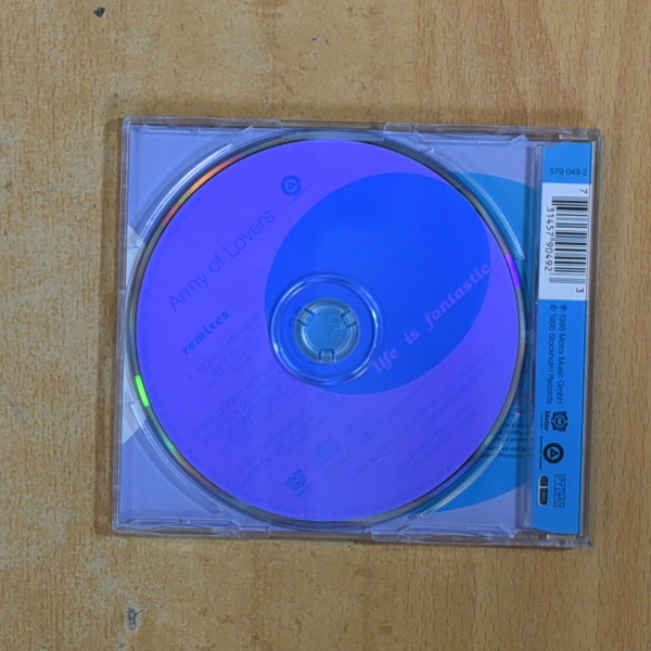 ARMY OF LOVERS - LIFE IS FANTASTIC - CD SINGLE