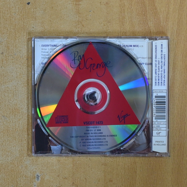 BOY GEORGE - THE DEVIL IN SISTER GEORGE EP - CD SINGLE