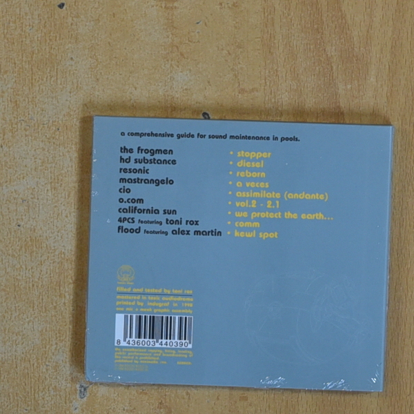 VARIOS - BOOZO MUSSIC TEST POOL KIT - CD