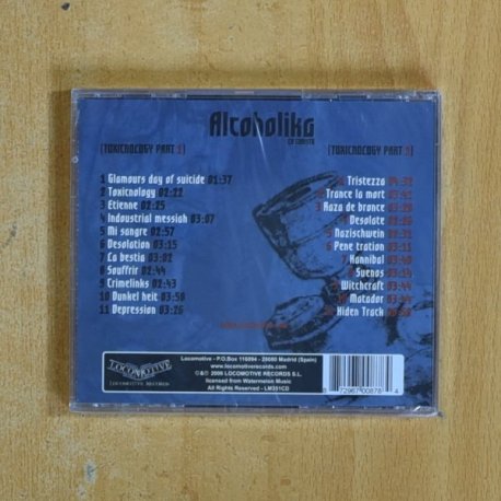ALCOHOLIKA - TOXICNOLOGY PART 1 & 2 - CD