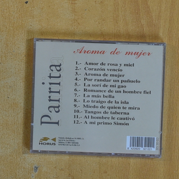PARRITA - AROMA DE MUJER - CD