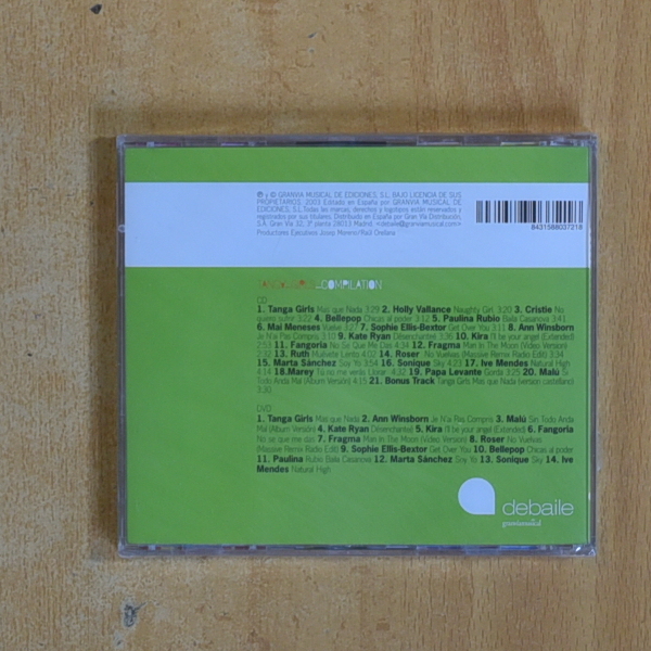 VARIOS - TANGA GIRL COMPILATION - CD