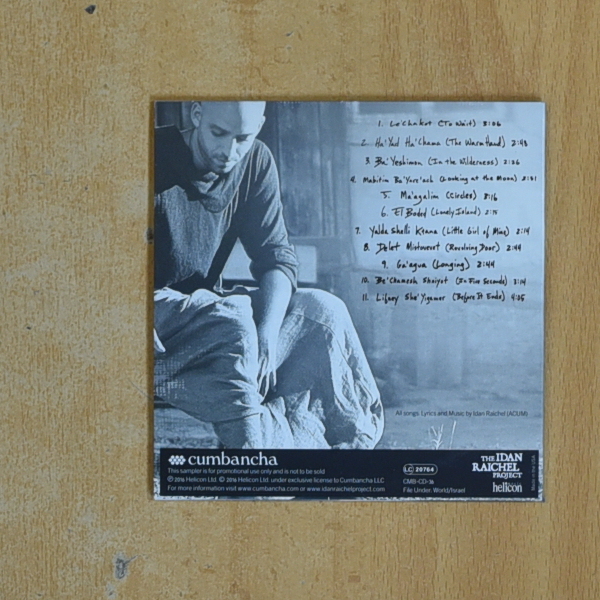IDAN RAICHEL - AT THE EDGE OF THE BEGINNING - CD SINGLE