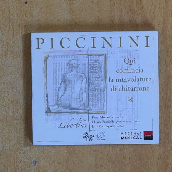 PICCININI - QUI COMINCIA LA INTAVOLATURA DI CHITARRONE - CD