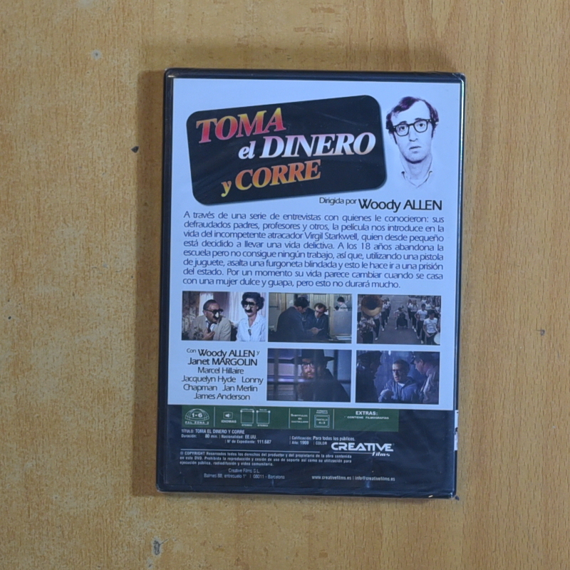TOMA EL DINERO Y CORRE - DVD