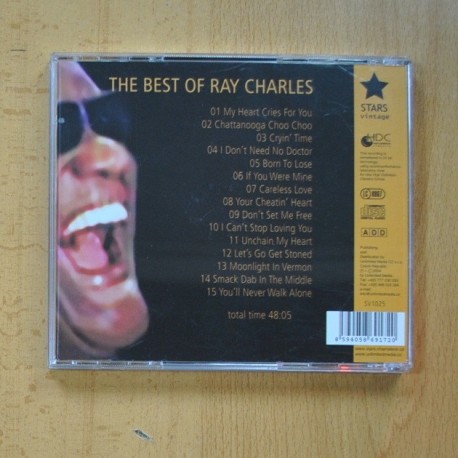 RAY CHARLES - THE BEST OF - CD