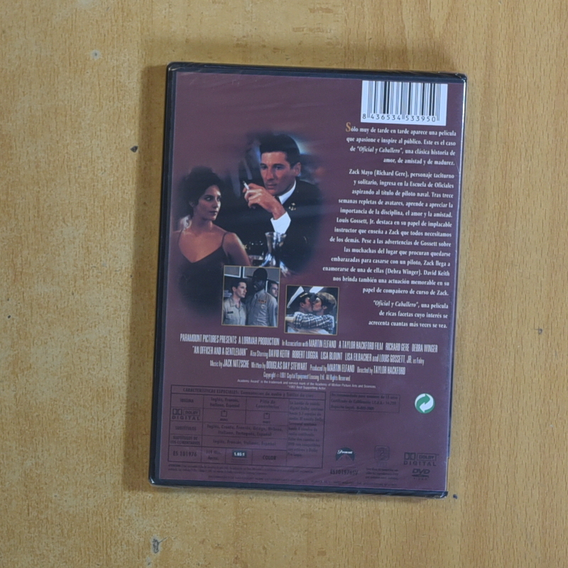 OFICIAL Y CABALLERO - DVD