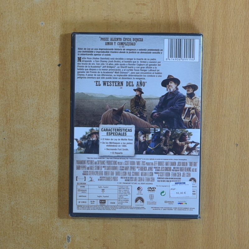 VALOR DE LEY - DVD