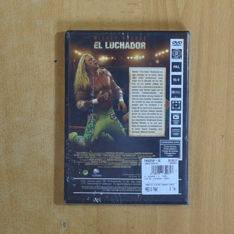 EL LUCHADOR - DVD