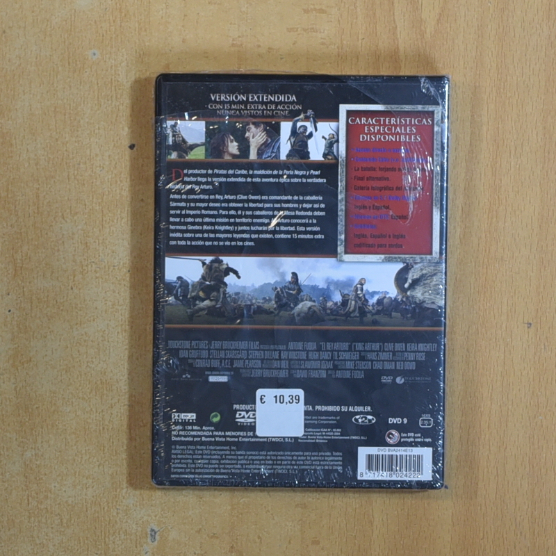EL REY ARTURO - DVD