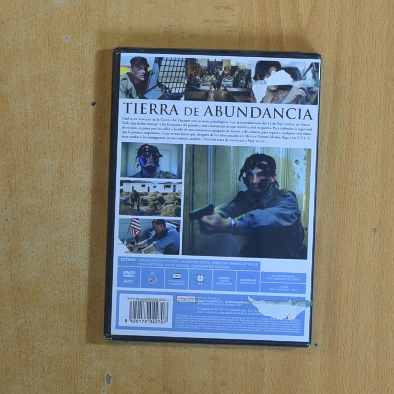 TIERRA DE ABUNDANCIA - DVD