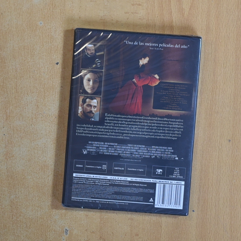 EL ILUSIONISTA - DVD