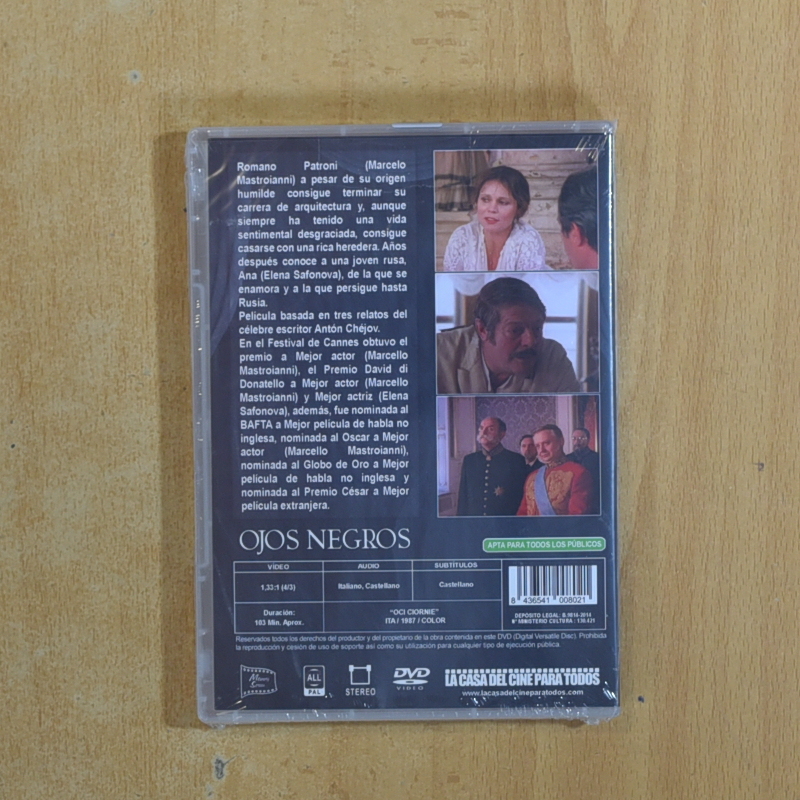 OJOS NEGROS - DVD