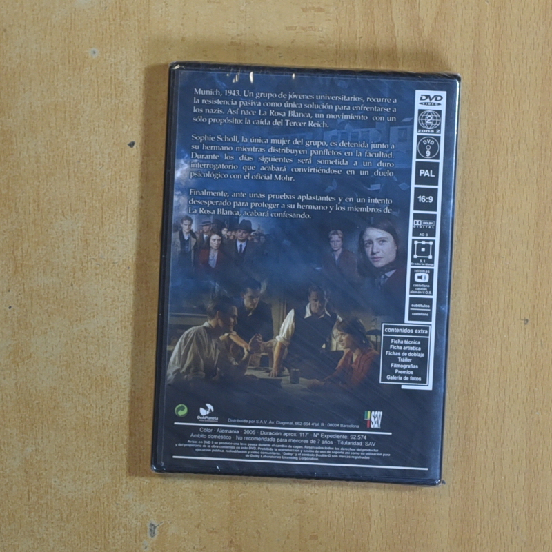 SOPHIE SCHOLL - DVD