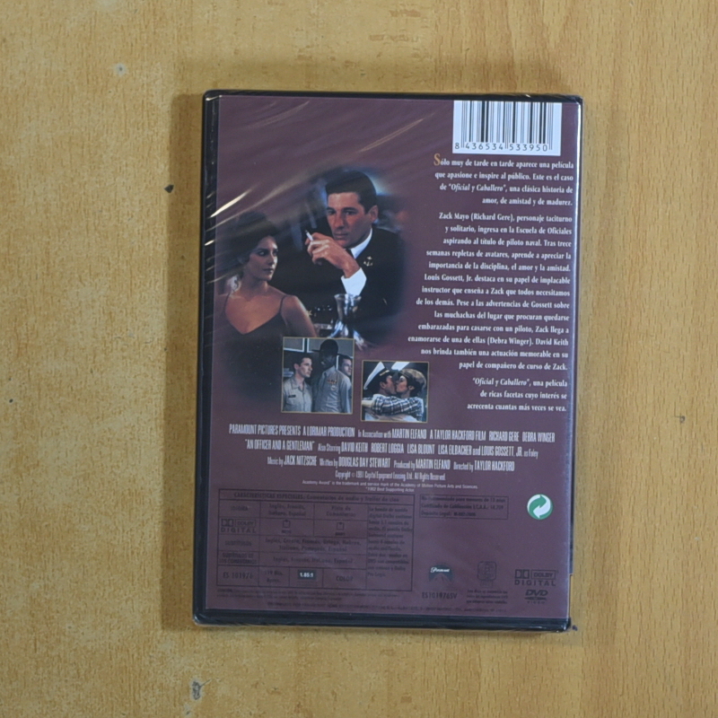 OFICIAL Y CABALLERO - DVD