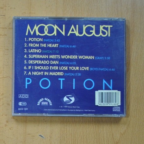 MOON AUGUST - POTION - CD