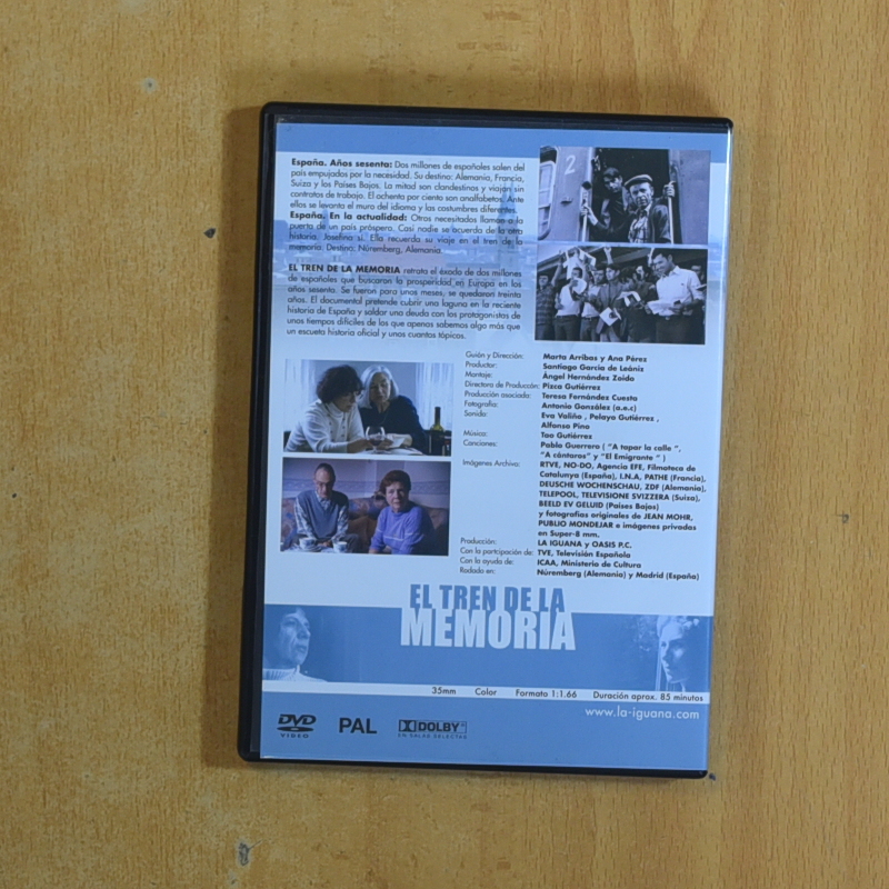EL TREN DE LA MEMORIA - DVD